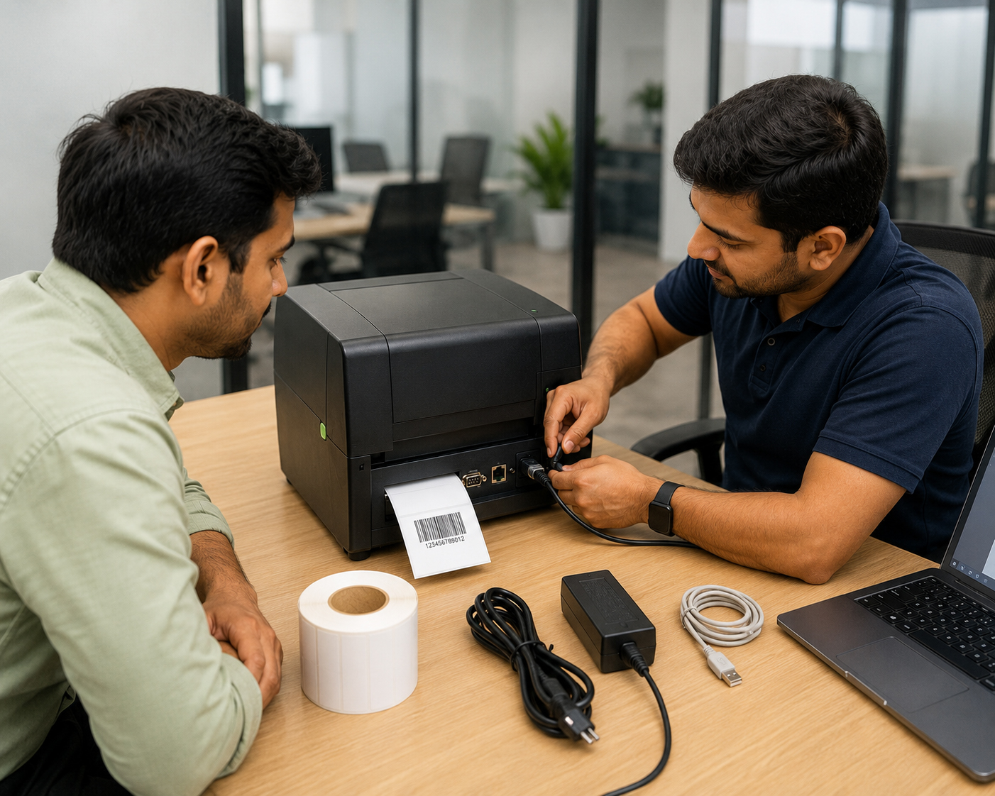 Barcode Printer Installation